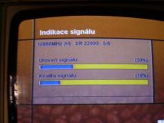 Ing Laluha Astra 2D H pol Zvolen Lieskovec BSkyB pomerna signalna kvalita z DVB Humax
