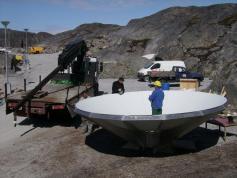 Eduard Bach RX Prime Focus Antenna System Patriot 5.0 m Greenland 07