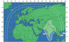 Express AM 1 at 40E Indian Beam