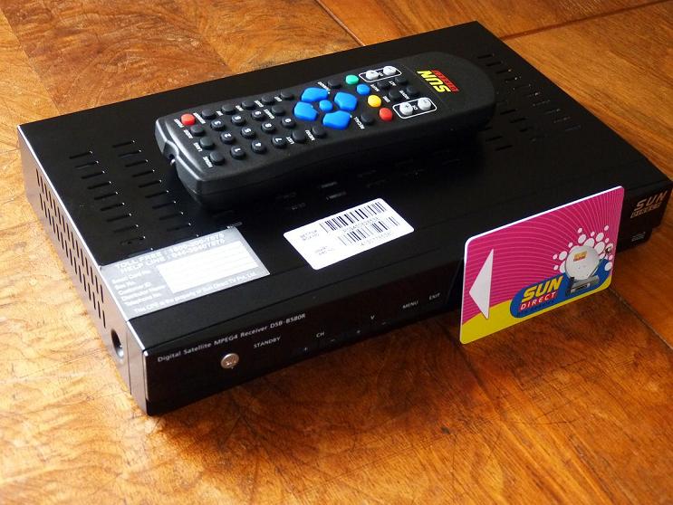 Insat 4B at 93.5 e _ Indian footprint_Packet SUN Direct DTH India_decoding set 